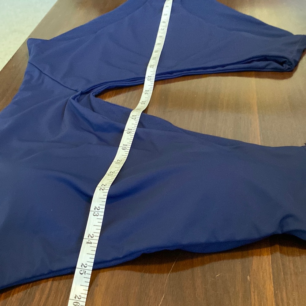 BCA - Size XL - Navy One Shoulder Cutout Monokini - Picture 6 of 6